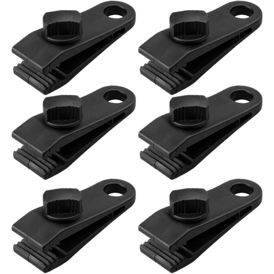 ผ้าใบผ้าใบกันน้ําคลิป Heavy Duty ล็อค Grip Clamps Thumb สกรูเต็นท์คลิปกันสาด CLAMP ชุดเต็นท์ Snaps Tarps Canopies และครอบคลุมล็อค CLAMP