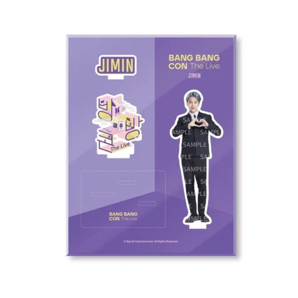 BTS OFFICIAL MERCH - ขาตั้งอะคริลิค Bang Con (Jimin)
