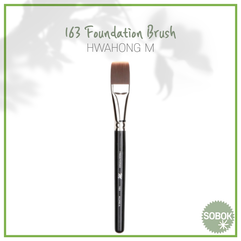 [HWAHONG M] 163 Foundation Brush แปรงรองพื้น