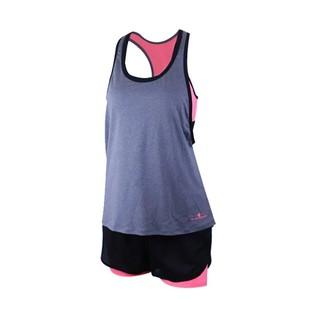 ชุดโยคะ Sport Tank กระชับเข้ารูปทรงสวย สีโอรสเทา