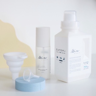 &lt;&lt;SET&gt;&gt; MÍUSKIN SANITIZING WITH MOISTURIZER  แอลกอฮอล์มิสสกินแกลลอน ขนาด  500 ml.