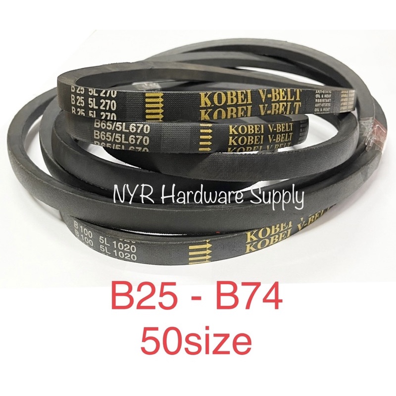 เข็มขัด Kobei B25-B74 / B25B26B27B28B29B30B31B32B33B34B35B36B37B38B39B40B41B42B43B44B45B54B54B54B54B