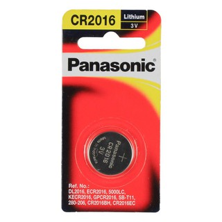 ถ่านเม็ดกระดุม PANASONIC CR-2016PT/1B BUTTON ALKALINE PANASONIC CR-2016PT/1B