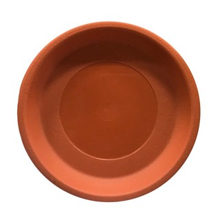 จานรองกระถางพลาสติก BABA 921 13 ซม. สี COTTA  BABA SAUCER 921 13CM COTTA POT SAUCER