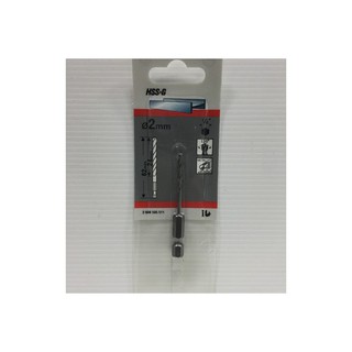 ดอกเจาะเหล็ก BOSCH 2MM | BOSCH | 2608577045 ดอกสว่าน, โฮซอล อุปกรณ์เสริมเครื่องมือไฟฟ้า เครื่องมือช่าง ดอกเจาะเหล็ก BOSC