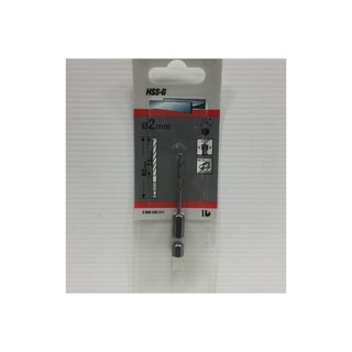 ดอกเจาะเหล็ก BOSCH 2MM | BOSCH | 2608577045 ดอกสว่าน, โฮซอล อุปกรณ์เสริมเครื่องมือไฟฟ้า เครื่องมือช่าง