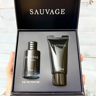 (รับเงินคืน 15% ใช้โค้ด J5BAK66V) Dior Sauvage EAU DE PARFUM 10ml + Shower Gel 20ml