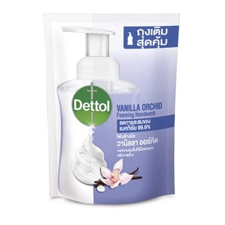 Dettol เดทตอล โฟมล้างมือเดทตอล โฟมล้างมือ ถุงเติม สูตรวนิลาออร์คิด 200มล.X1
