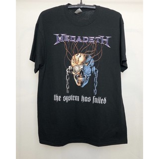 เสื้อวง MEGADETH ลิขสิทธิ์แท้