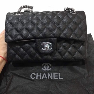 👜CHANEL 10” หนังคาร์เวียร ‼️หนังสวยแป๊ะ😍👍