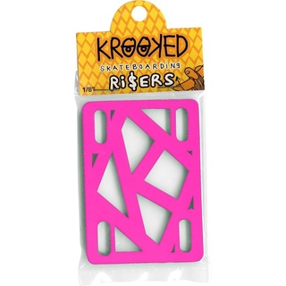 ยางรองทรัคสเก็ตบอร์ด   KROOKED RISER HOTPINK 1/8"