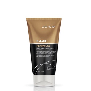 Joico K-Pak Revitaluxe BIO-ADVANCED RESTORATIVE TREATMENT 150ml.  จอยโก้ ทรีทเมนท์ สำหรับผมแห้งเสีย แตกปลาย ช่วยฟื้นฟูเส้นผมให้ แข็งแรง นุ่มชุ่มชื้น มีน้ำหนักมากขึ้น