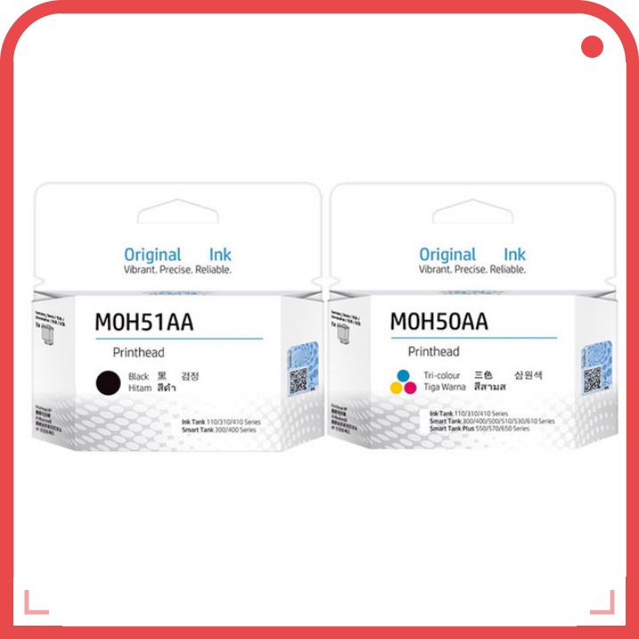 ใหม่ M0H51A M0H51AA GT51 GT52 Printhead Ink Tank สําหรับ HP GT5810 GT5820 5810 5820 310 311 318 319 