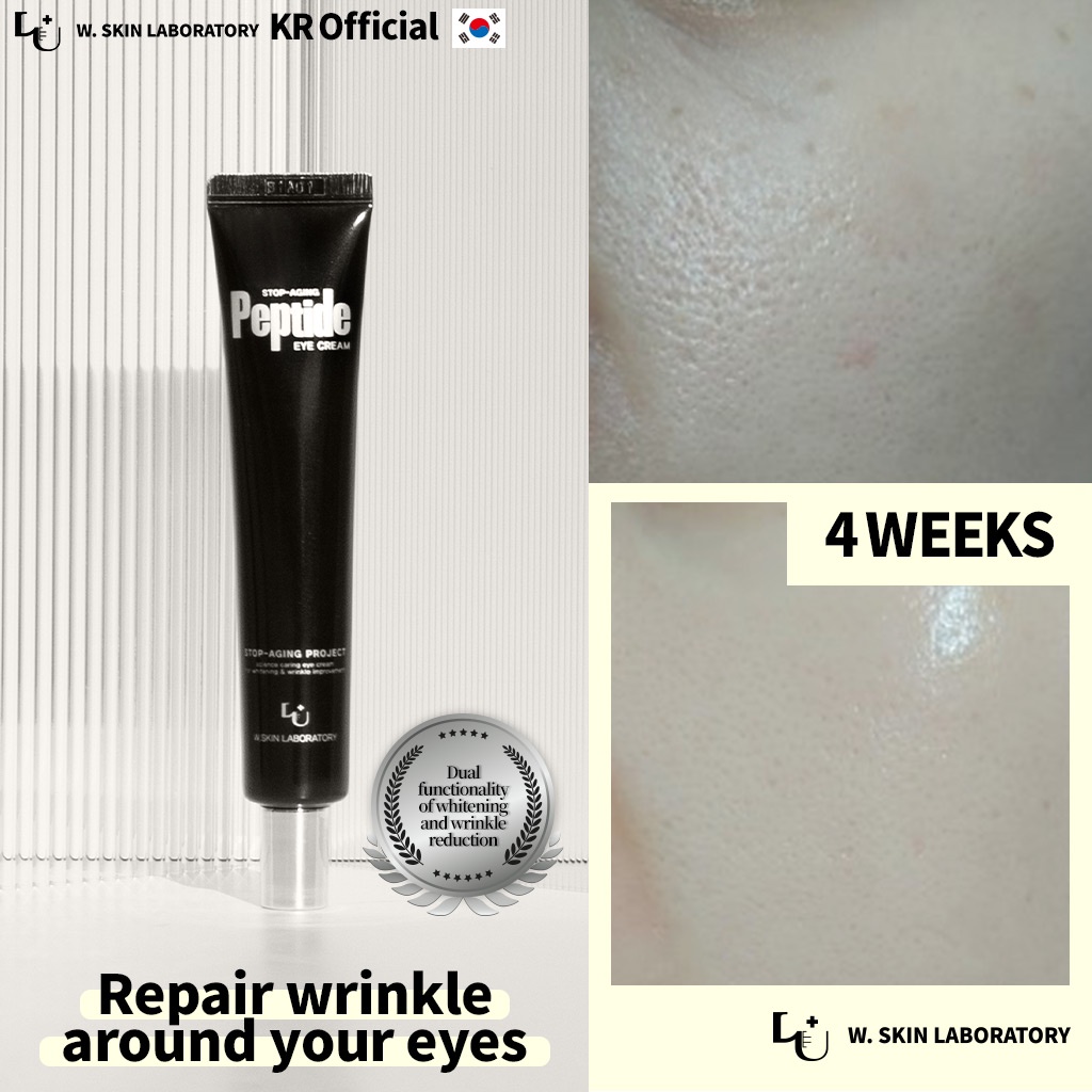[W Skin LABORATORY] STOP-AGING PEPTIDE Eye Cream 30ml