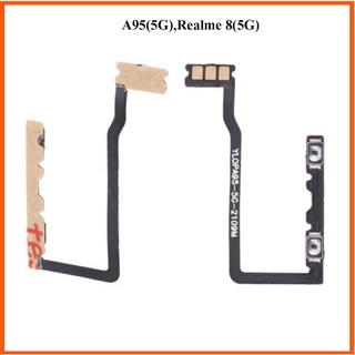 สายแพรชุด Vol.ปรับเสียง Oppo A95(5G),Realme 8(5G)
