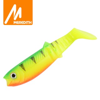 Meredith 10 ชิ้น  Fishing Baits 8 ซม  เหยื่ออ่อน  เหยื่อตกปลาเหยื่อตกปลาแบบนุ่ม 8 ซม. 10 ชิ้น