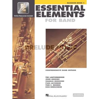 ESSENTIAL ELEMENTS FOR BAND – BASSOON BOOK 1 WITH EEI (HL862568)