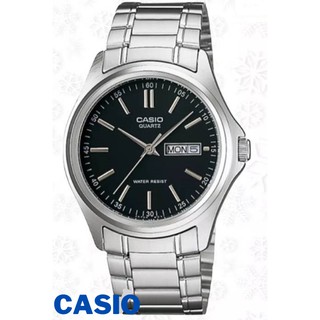 casio นาฬิกาข้อมือผู้ชาย สายสเตนเลส รุ่น MTP-1239D-1A