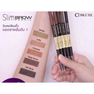 ดินสอเขียนคิ้วCosluxe Slim Brow Pencil