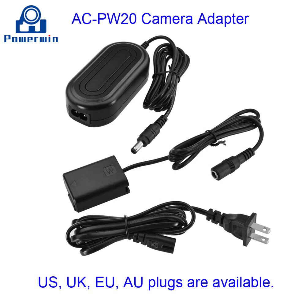 Powerwin AC-PW20 PW20 PW20AM กล้อง Dummy Coupler สําหรับ Alpha 3 5 A7ii A7S A7R NEX A33 A55 A65 A600