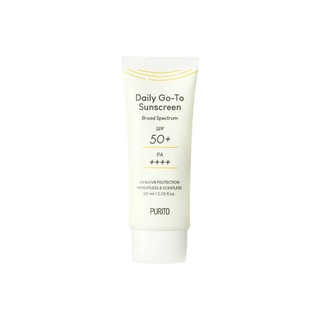 [พร้อมส่ง/สินค้าของแท้100%] PURITO : Daily Go-To Sunscreen 60ml