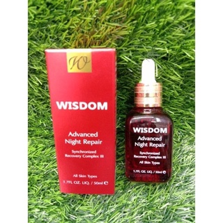 Wisdom Advanced Night Repair Serum 50ml. วิสดอม (เซรั่ม/ครีม)