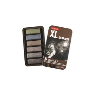 DERWENT XL GRAPHITE (6 COLOURS)