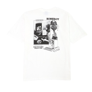 ราคาHOMEBOY เสื้อยืดผู้ชายลาย FUTURES-3XL