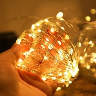 สายไฟ Fairy Lights  Usb 50 Led 100 Led สําหรับตกแต่งปาร์ตี้ฮาโลวีน