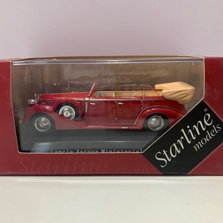 โมเดลรถยนต์ 1: 43 1938 Lancia Asturu IV Lancia Asturu IV Lancia Asturu Seat Driver ของเล่นสําหรับเด็ก