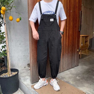 🎃✨กางเกงเอี๊ยมผู้ชาย กางเกง Workwear  สไตล์เกาหลี