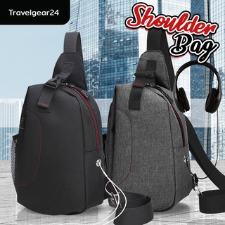  กระเป๋าคาดอก TravelGear24กระเป๋าสะพาย กระเป๋าแฟชั่น New product Crossbody Bag  กระเป๋าคาดอกผู้ชาย  กระเป๋าคาดอกผู้หญิง