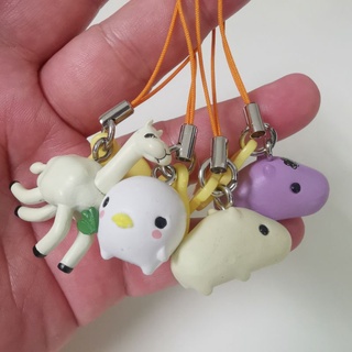 Capybara คาปิบา​ราและเพื่อน​ โมเดลพวงกุญแจ​