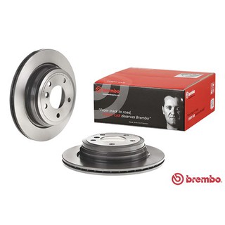 จานเบรคหลัง BMW SERIES 1 E81 E87 SERIES 3 E90 E91 E92 E93 2005-2013 X1 E84 2009-2015 300MM BREMBO / ชิ้น