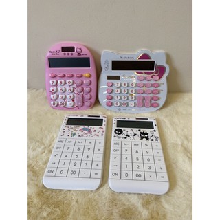 🎀สินค้าพร้อมส่ง🎀 🧸เครื่องคิดเลข(Calculator) ลายการ์ตูนน่ารักๆ สะดวกสบายในการพกพา🛍