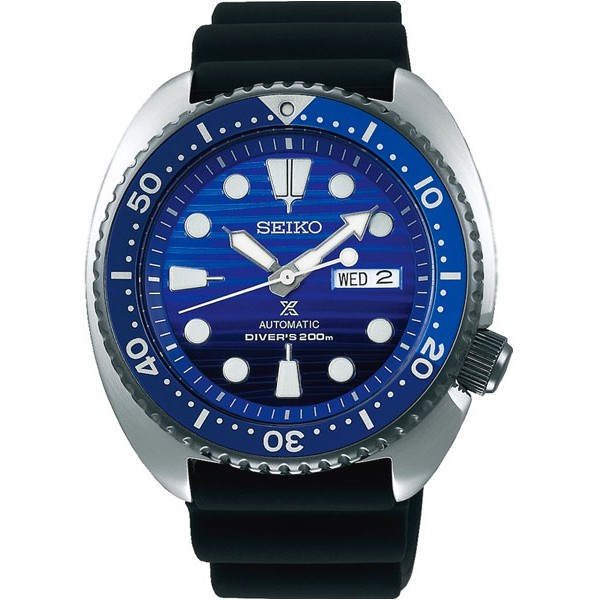 SEIKO Prospex Save The Ocean นาฬิกาข้อมือผู้ชาย สายซิลิโคน รุ่น SRPC91K1