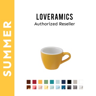 LOVERAMICS แก้วกาแฟเซรามิค รุ่น EGG ขนาด 80 ml. Espresso cup