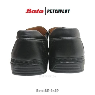 Bata รุ่น 851-6459 รองเท้าหนังคัชชูผู้ชายบาจา พื้นเย็บ ใส่ทน หน้ากว้าง ใส่สบาย รองเท้าทางการ