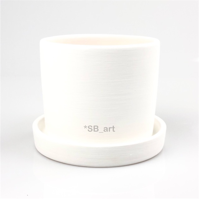 กระถางดินเผา สำหรับปลูกแคคตัสหรือไม้ประดับ สไตล์โมเดิร์น NPK กระบอกสี - รูปที่ 4