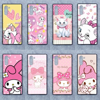 เคส Samsung Note 10 ลายแมวมารี-เมโลดี้ ขอบนิ่มหลังแข็ง เคสมือถือ เคสโทรศัพท์ Case เคส TPU ขอบนิ่มหลังแข็ง