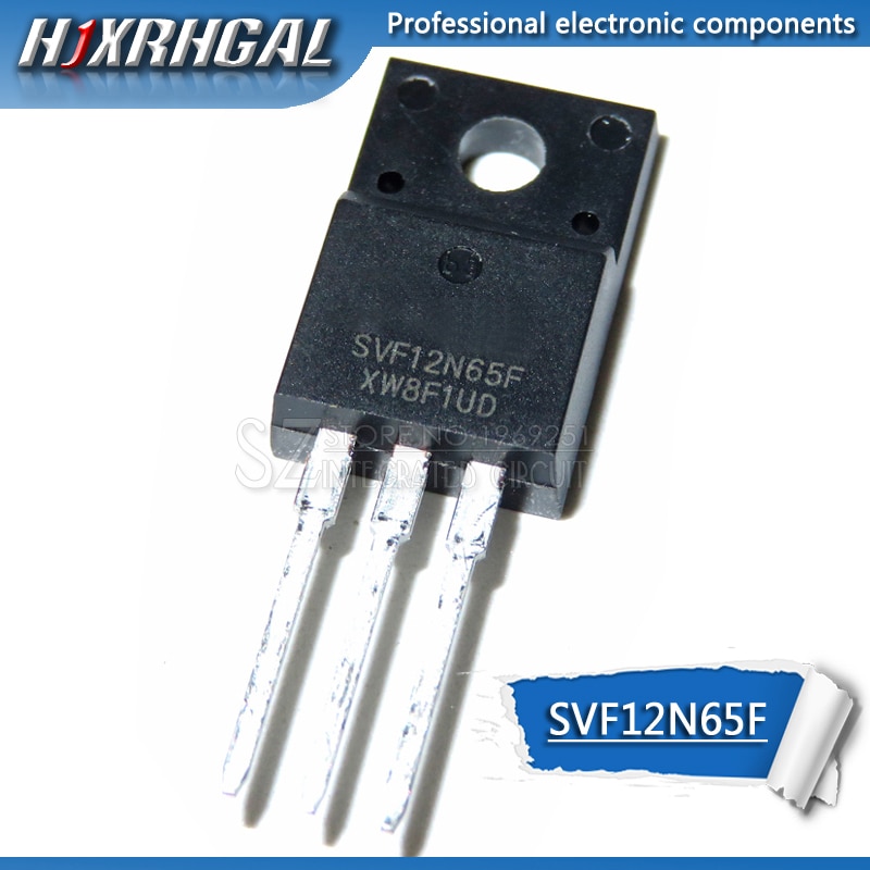 5 ชิ้น SVF12N65F SVF12N65 12N65 12A 650V TO-220F ใหม่และต้นฉบับ HJXRHGAL
