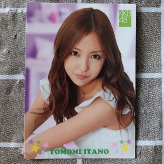 □มือ2 AKB48  TOMOMI ITTANO   tradind card ปี 2011 made in japan □  ลิขสิทธิ์แท