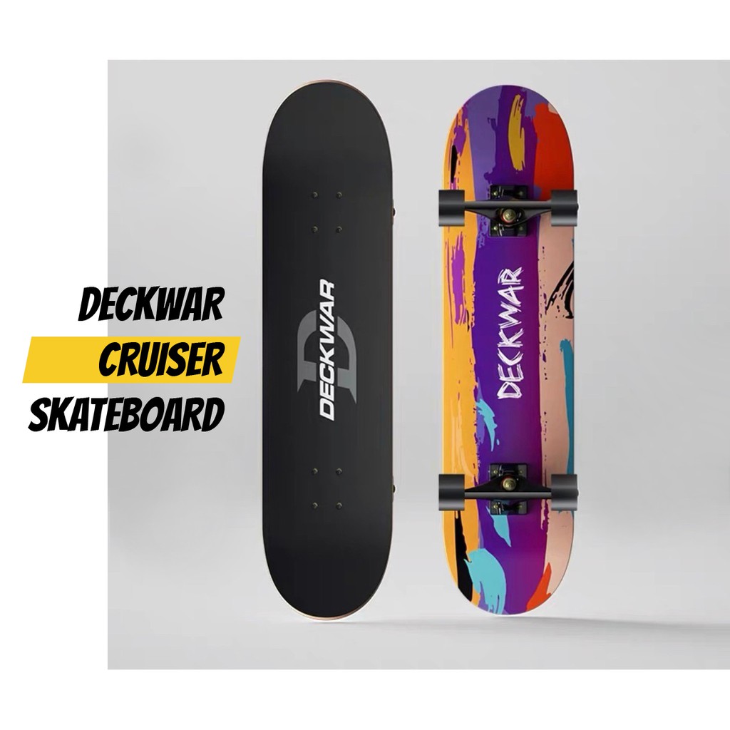 🔥🔥พร้อมส่ง🔥🔥  DECKWAR CRUISER BOARD ครุยเซอร์บอร์ด 31.5 นิ้ว