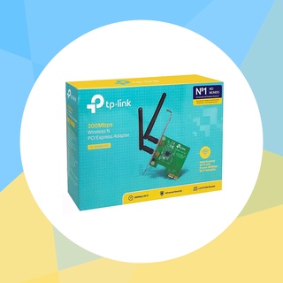 ตัวรับสัญญาณไวไฟ Wireless PCIe Adapter TP-LINK (TL-WN881ND) N300