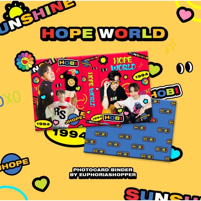 Jhope BTS แฟ้มโฟโต้การ์ด โดย euphoriashopper