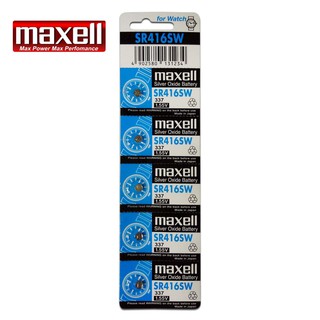 ถ่านกระดุม Maxell SR416SW แพค 5 ก้อน