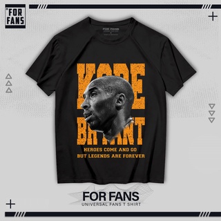 ผ้าฝ้าย 100%COTTONเสื้อยืด พิมพ์ลายกราฟฟิค KOBE BRYANT HEAD Basketball สําหรับผู้ชาย sizes-5xl