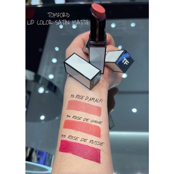 แท้? ลิป Tom Ford lip color satin matte ลิมิเตด สี shameless, adored |  Shopee Thailand