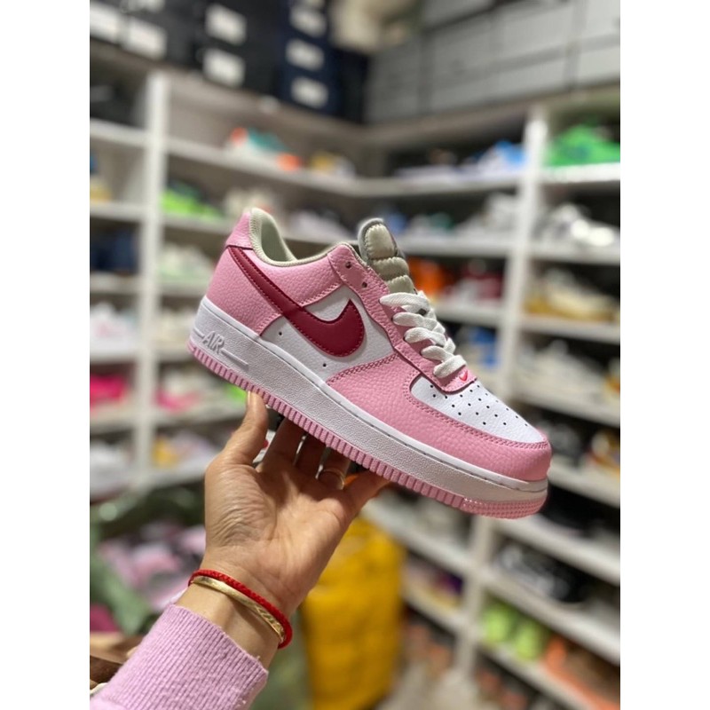 Nike Air Force 1 Low (size36-40)White Pink Red