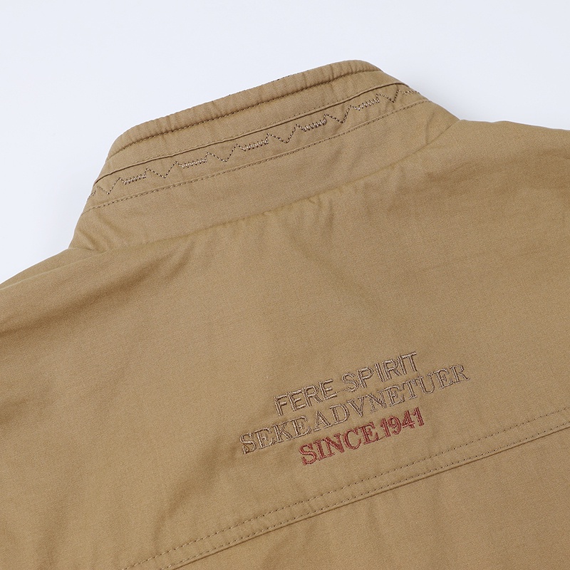 2026 รุ่นล่าสุดแจ็คเก็ตสองหน้า，100% cotton 9903# - รูปที่ 6